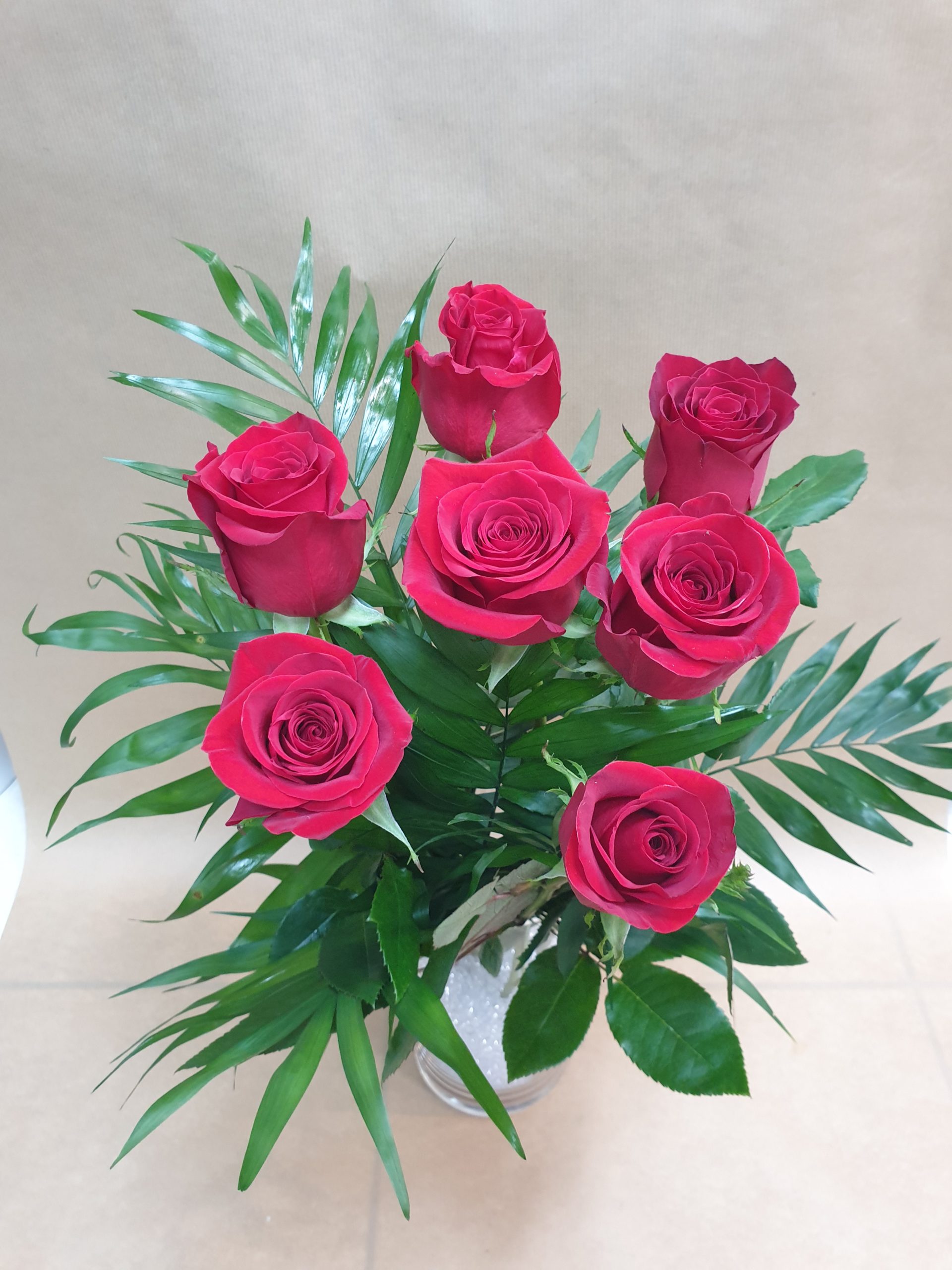 La Riviera - Fleuriste à Castres - Bouquet 7 roses rouges